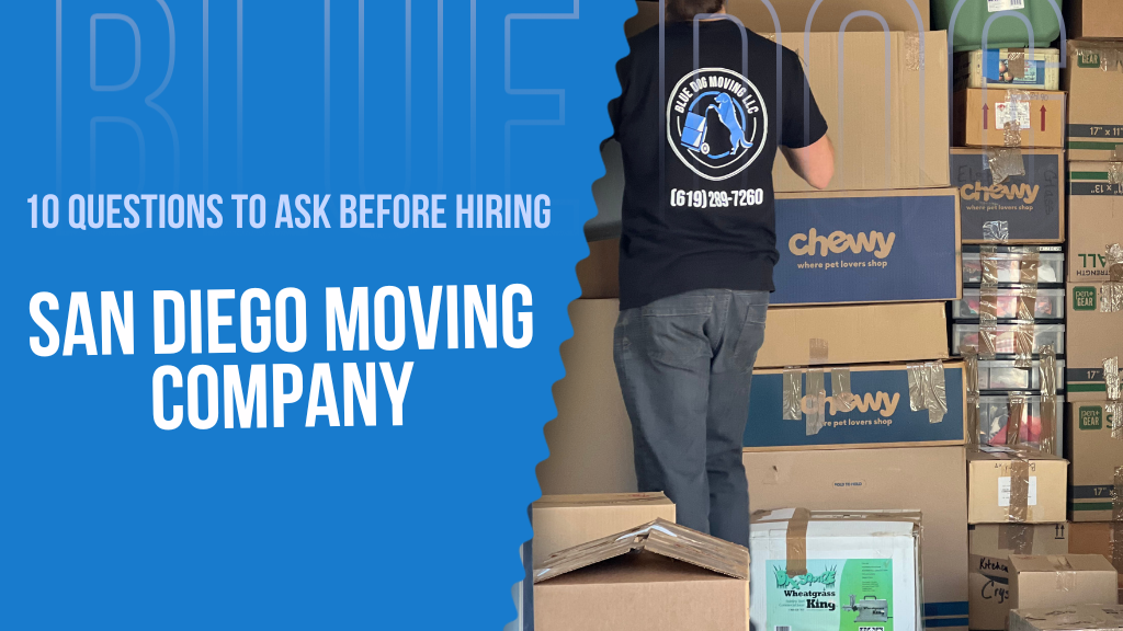 Hiring a San Diego Moving Company